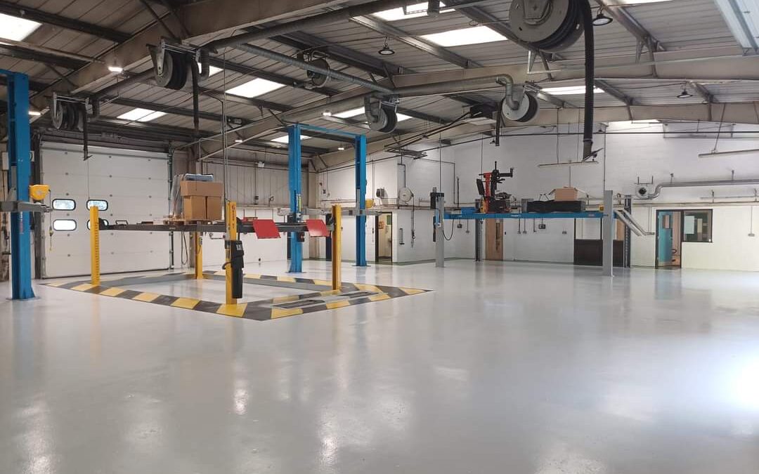 Refurbishment at Barton Mills Ambulance Testing Facility